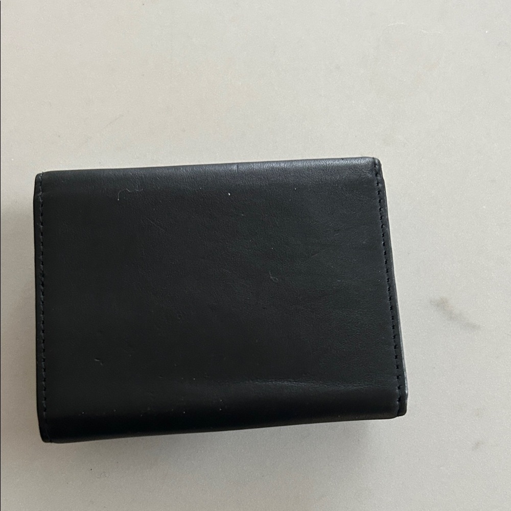 Judith Jack Black Card Holder with Silver Corner Embellishments - Picture 4 of 5